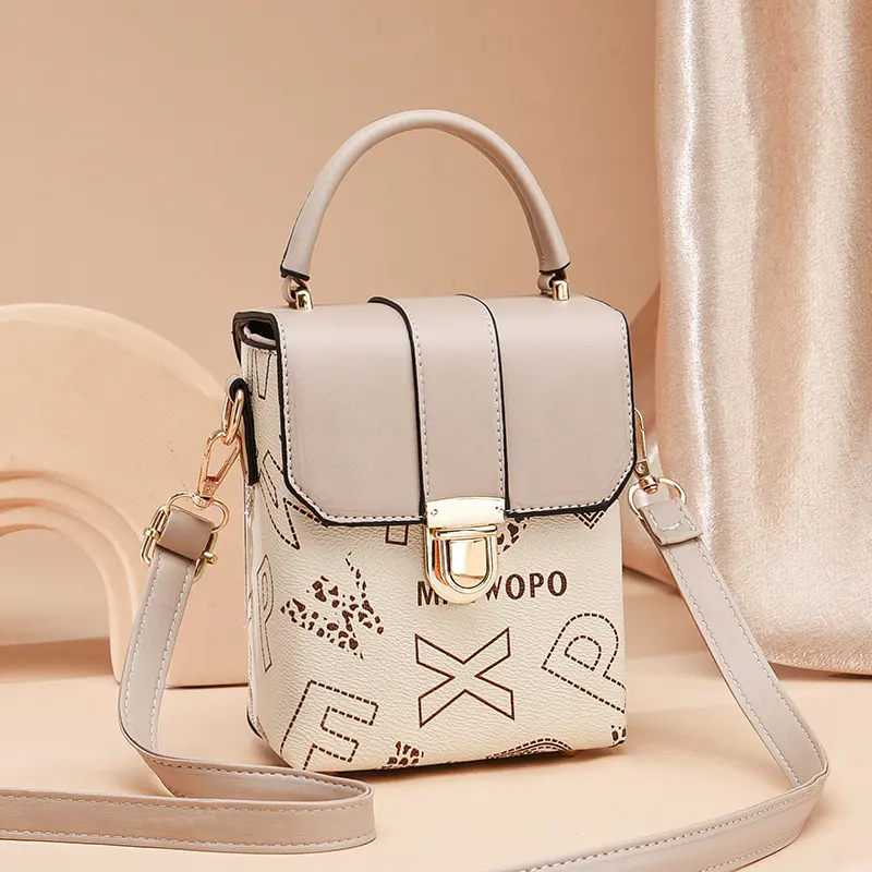 Fashion Cute Women's PU Leather Shoulder Bag Girls Casual Small Handbag Bags for Woman Luxury Designer Crossbody Bags