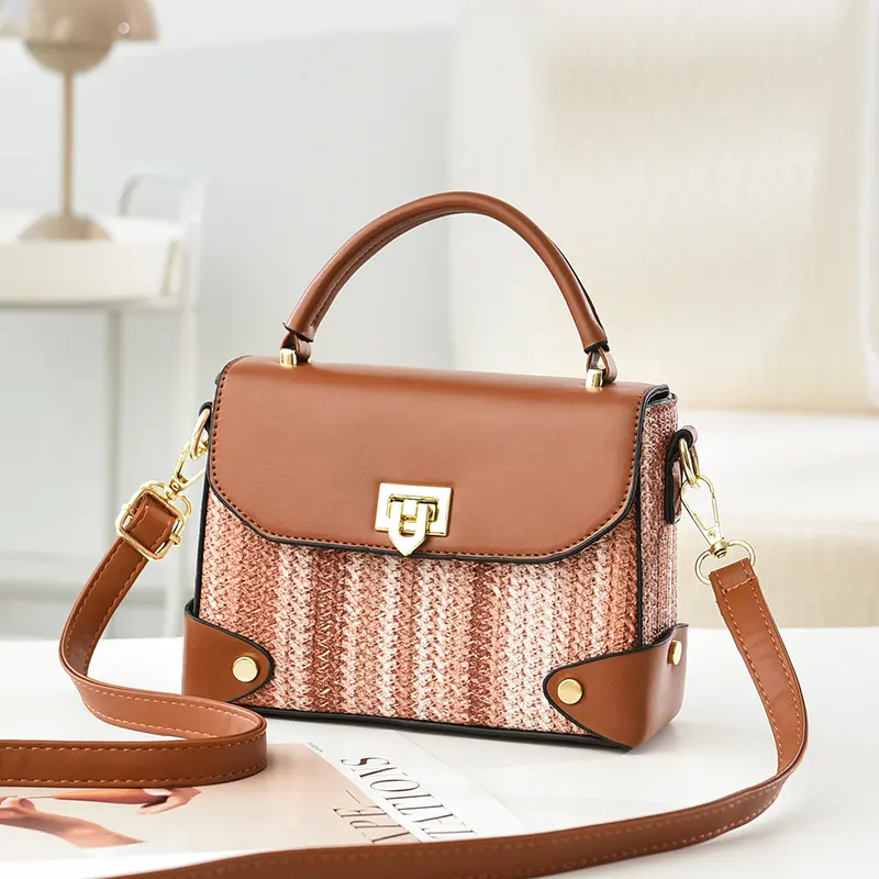 2025 New Versatile Luxury Handbags High-end Texture Women's Crossbody Bag Faionable Portable Elegante Ladies Small Square Bag