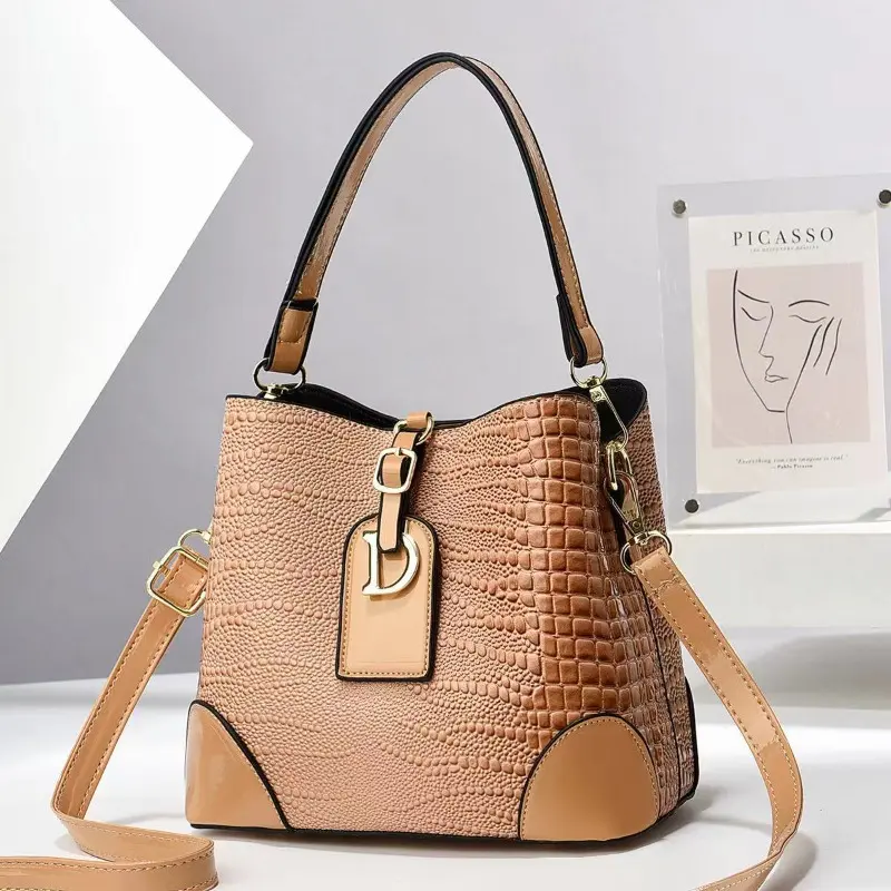 New Elegant Luxury Handbag Messenger Bucket Bag Fashion Handbags Wome's Designer High Quailty Shoulder Bags Tote Sac A Main