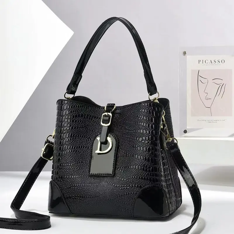 New Elegant Luxury Handbag Messenger Bucket Bag Fashion Handbags Wome's Designer High Quailty Shoulder Bags Tote Sac A Main