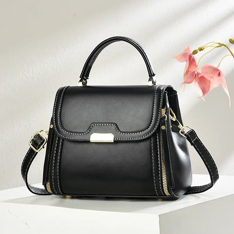 Fashionable Casual Shoulder Bag Women's Hot Sale of The Season New Commuter Bag Handbag Soft PU Leather Women Handbag
