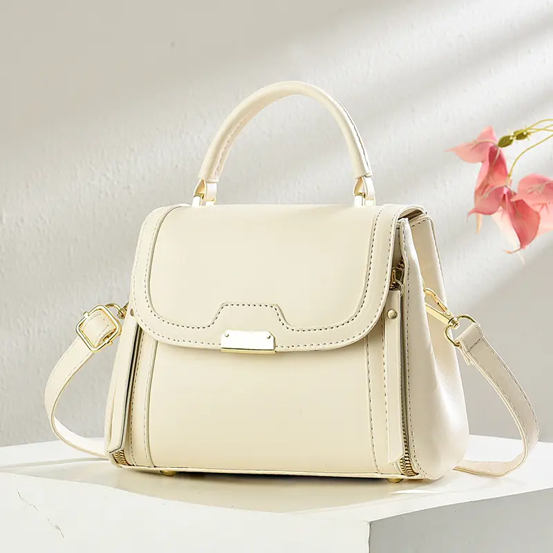 Fashionable Casual Shoulder Bag Women's Hot Sale of The Season New Commuter Bag Handbag Soft PU Leather Women Handbag