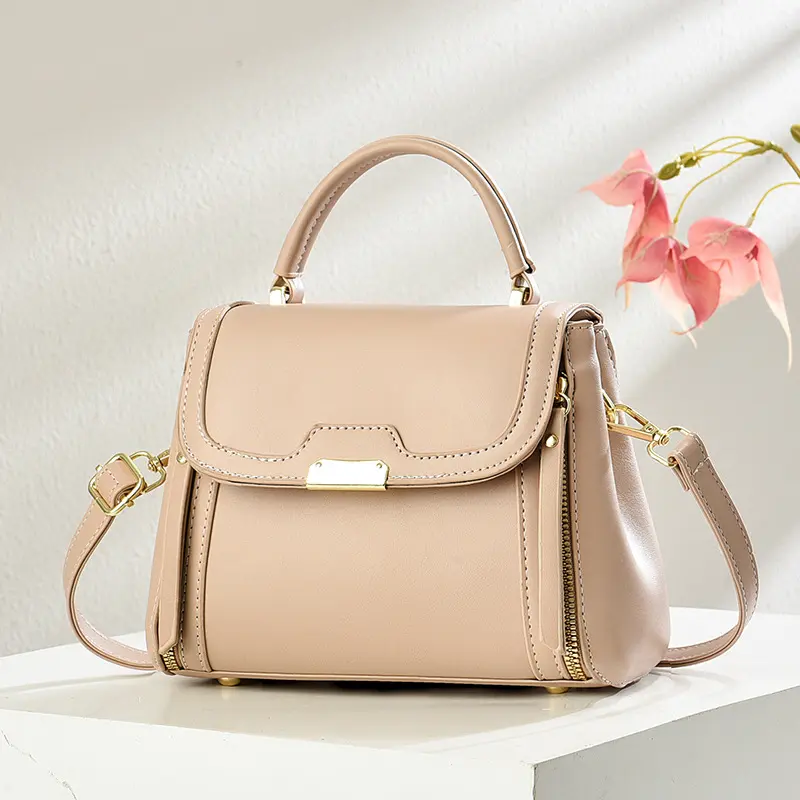 Fashionable Casual Shoulder Bag Women's Hot Sale of The Season New Commuter Bag Handbag Soft PU Leather Women Handbag