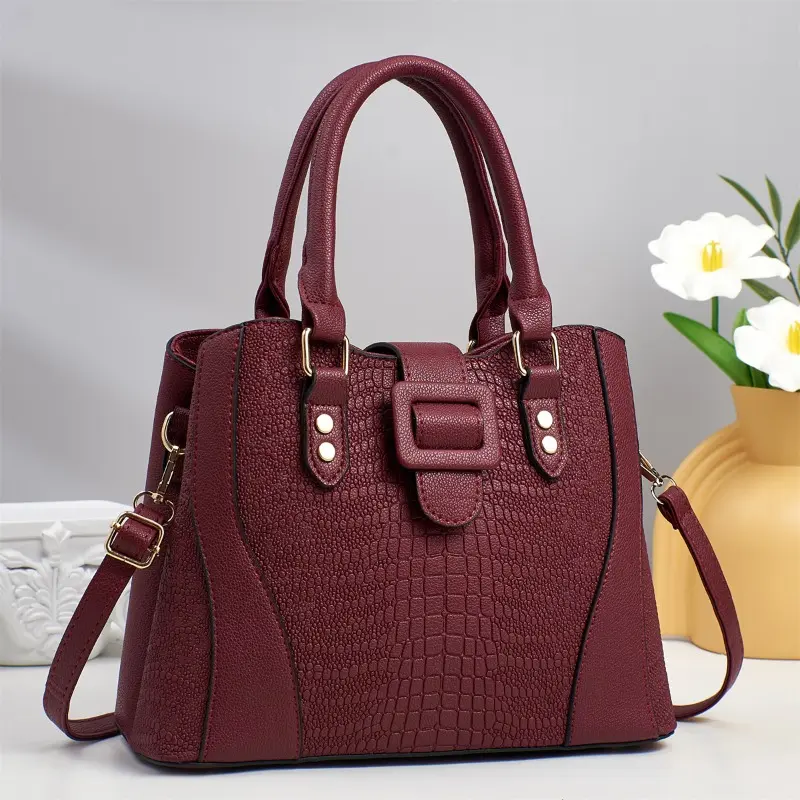 Large Capacity Womens Shoulder Crossbody Bag Day Trendy Shoulder Bag Fashion Women's Handbag High-End Design Female Purse