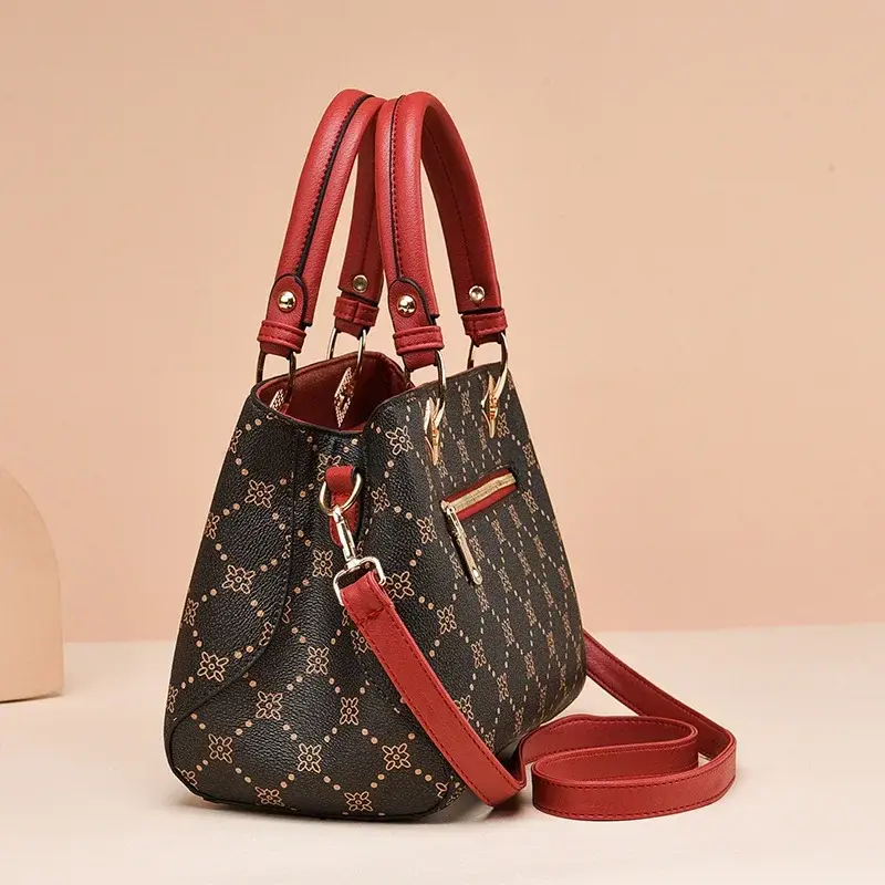 Fashion Brand Designer Women'S Handbag Classic Retro Shoulder Bag Large Capacity Crossbody Bag Urban Minimalist Tote Bag Women
