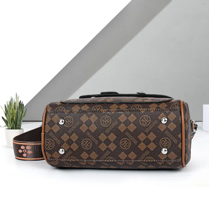 Fashionable Printed Shoulder Bag Luxurious Brand Design Women'S Handbag Classic Casual Crossbody Bag Commuting Tote Bag Women