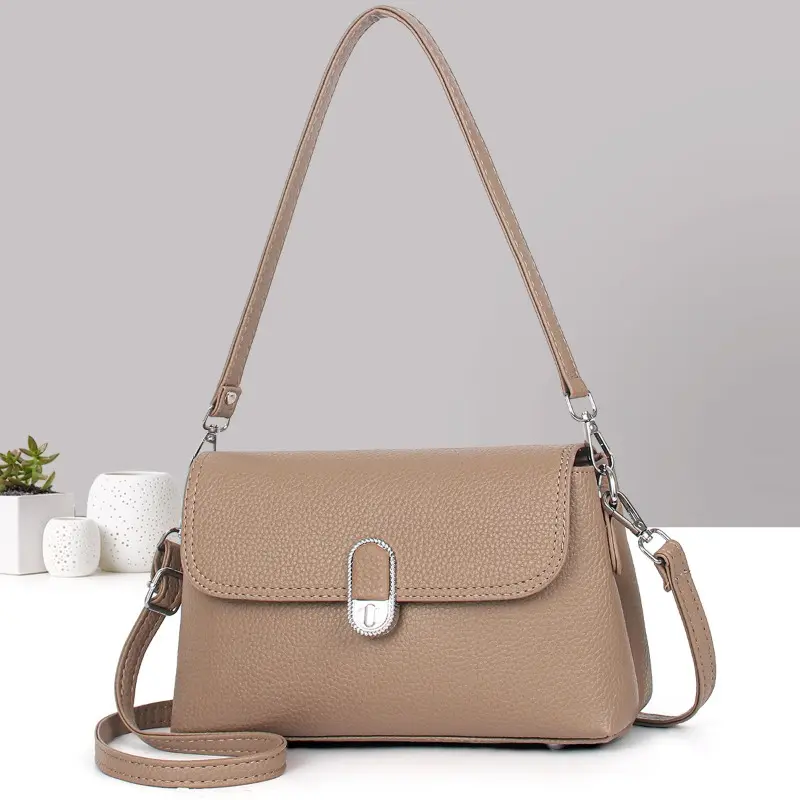 2025 New Handbags for Trendy Women Shoulder and Crossbody Bags for Middle - Aged Moms Shopping Bags High - End Style and Fashion