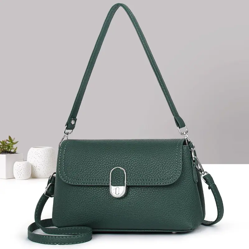 2025 New Handbags for Trendy Women Shoulder and Crossbody Bags for Middle - Aged Moms Shopping Bags High - End Style and Fashion