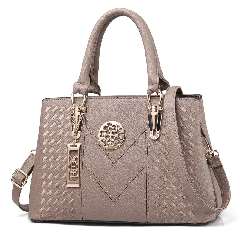 Fashionable New Women'S Handbag Large Capacity Embroidered Shoulder Bag Classic Retro Crossbody Bag Urban Commuting Tote Bag