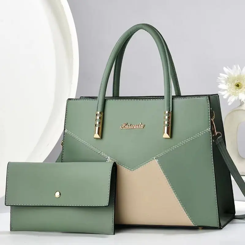 Large Capacity Women's Shoulder Bag Fashionable Crossbody Handbag Elegant Minimalist Style PU Material Ladies Messenger Bags