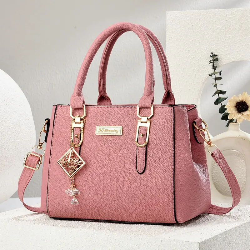 2025 New Pu Leather Crossbody Bags for Women Female Shoulder Messenger Bags Luxury Designer Commuting Tote Handbags and Purses