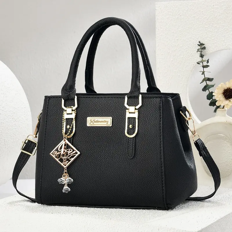 2025 New Pu Leather Crossbody Bags for Women Female Shoulder Messenger Bags Luxury Designer Commuting Tote Handbags and Purses