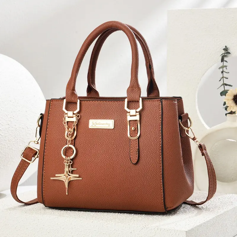 2025 New Pu Leather Crossbody Bags for Women Female Shoulder Messenger Bags Luxury Designer Commuting Tote Handbags and Purses
