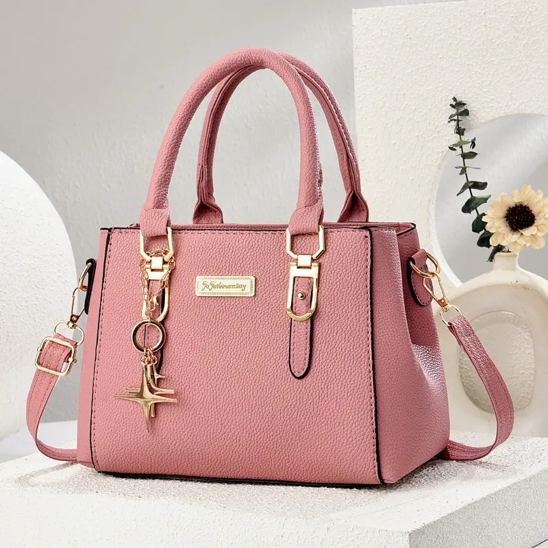 2025 New Pu Leather Crossbody Bags for Women Female Shoulder Messenger Bags Luxury Designer Commuting Tote Handbags and Purses