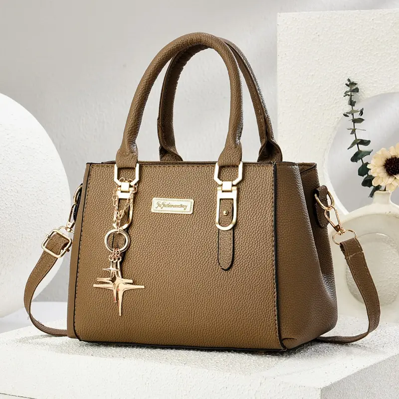 2025 New Pu Leather Crossbody Bags for Women Female Shoulder Messenger Bags Luxury Designer Commuting Tote Handbags and Purses