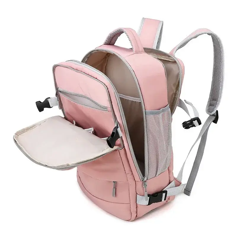 Women's Bag Large Capacity Journey Multifunction Backpack With Shoe Storage Multilayer Dry And Wet Separation WaterproofBackpack