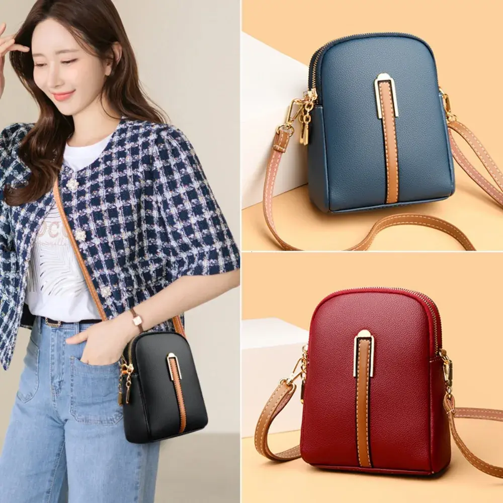High Quality Genuine Leather Luxury Handbags Women Bag Designer Female Crossbody Shoulder Bags 2025 Ladies Cowhide Messenger Sac