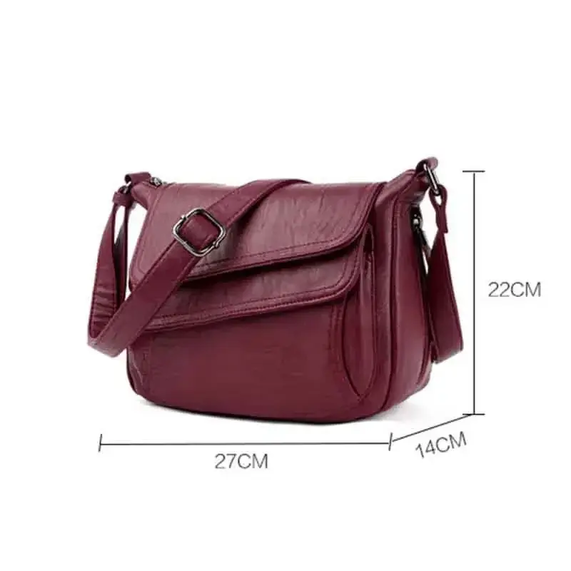 Luxury Designer Handbag High Quality Soft Leather Purses and Handbags Casual Shoulder Messenger Bags for Women 2025 New Sac