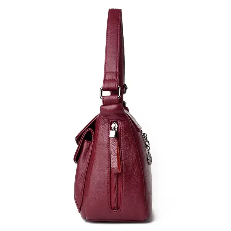 Luxury Designer Handbag High Quality Soft Leather Purses and Handbags Casual Shoulder Messenger Bags for Women 2025 New Sac