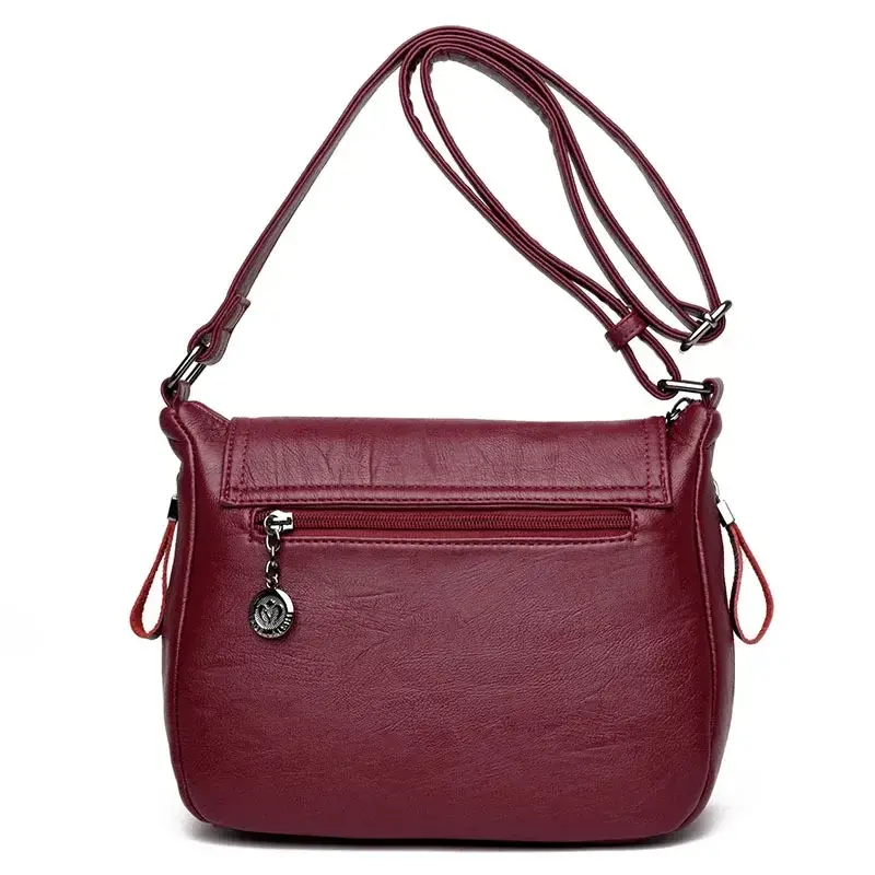 Luxury Designer Handbag High Quality Soft Leather Purses and Handbags Casual Shoulder Messenger Bags for Women 2025 New Sac