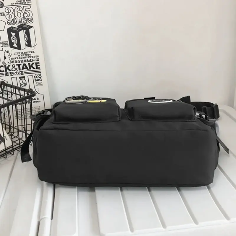Shoulder Bag, Men's Bag, New Trendy Brand, Casual Fashion Crossbody Bag, Simple and Versatile, Student Cargo Backpack Hand Bags