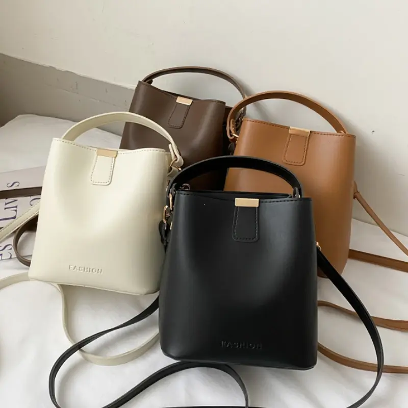 Women PU Leather Handbag Casual Tote Bag Lady Messenger Shoulder Bag Brand Design Female Totes Black Crossbody Bags for Women