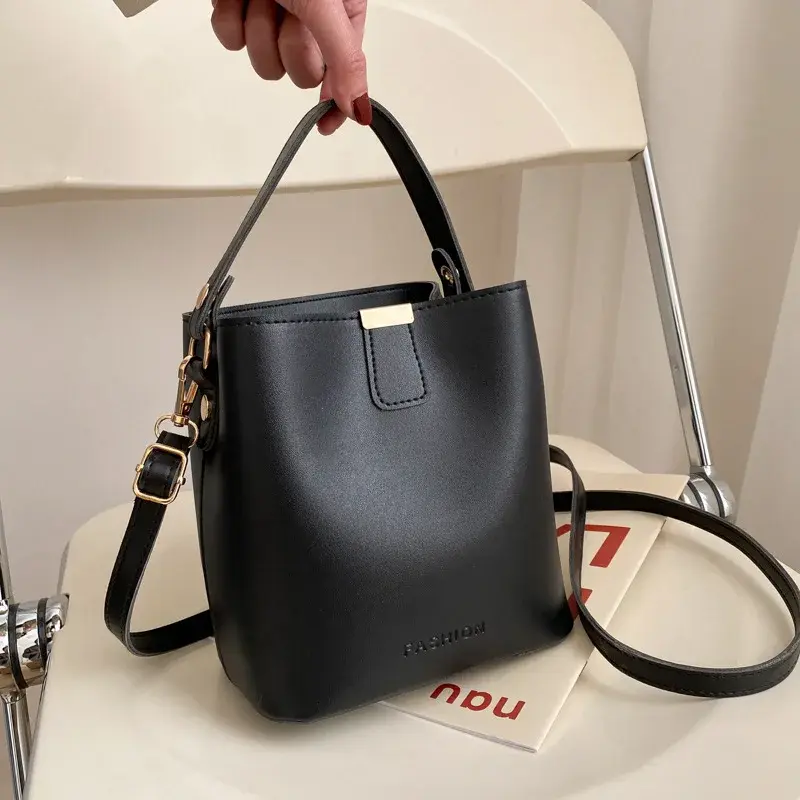 Women PU Leather Handbag Casual Tote Bag Lady Messenger Shoulder Bag Brand Design Female Totes Black Crossbody Bags for Women