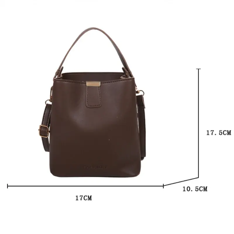 Women PU Leather Handbag Casual Tote Bag Lady Messenger Shoulder Bag Brand Design Female Totes Black Crossbody Bags for Women