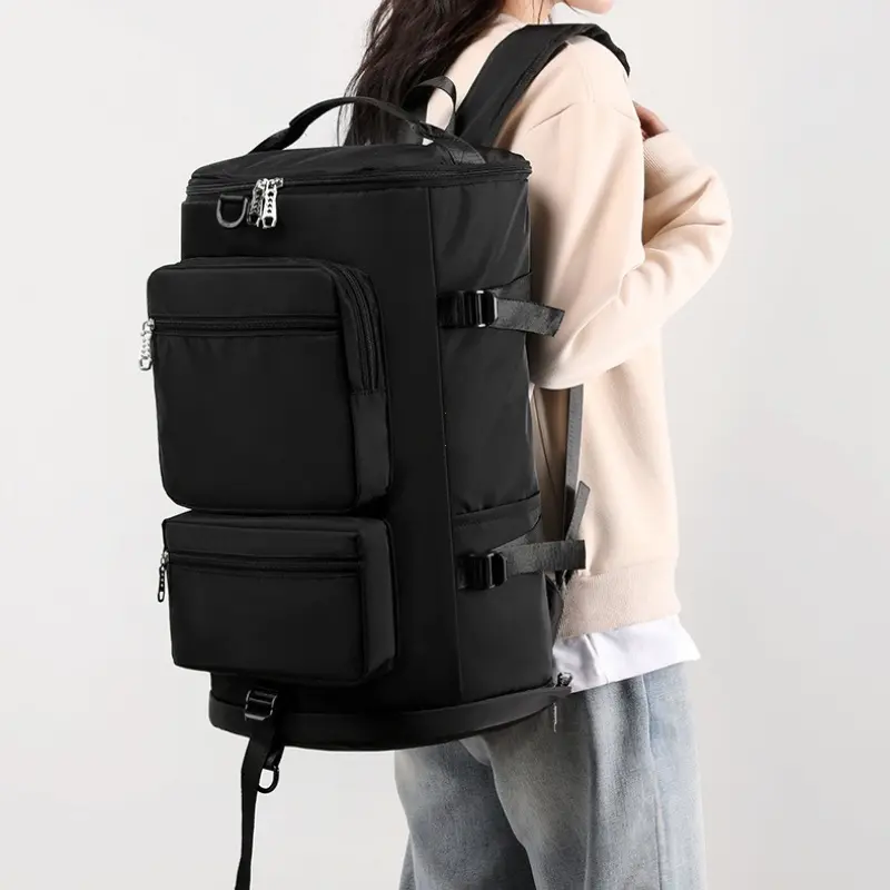 Outdoor Travel Waterproof Backpack Single Shoulder Swiming Pack Big Capacity Travel Bag Casual Fitness Backpacks With Shoe Barn