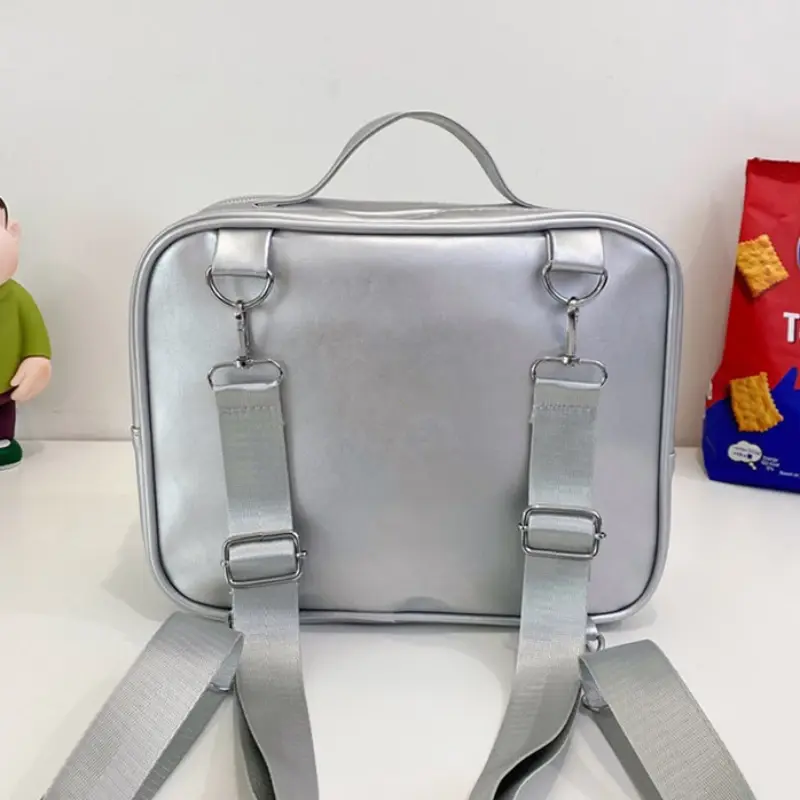 Kawaii TV Shape Design Ita Bag Japanese Girls Crossbody Bag Trend Transparent Pocket Harajuku Shoulder Bag Fashion Backpacks