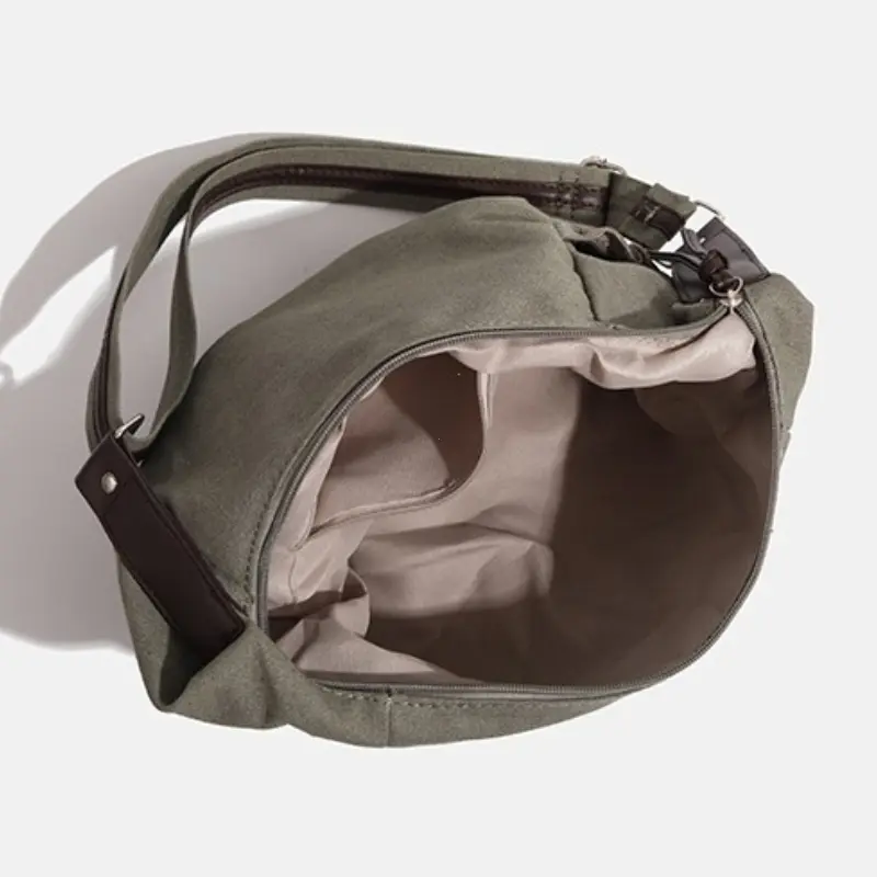 2025 New Designer Women Casual Shoulder Bag Y2K Aesthetic Streetwear Drawstring Handbag Vintage Crossbody Bag Denim Bag