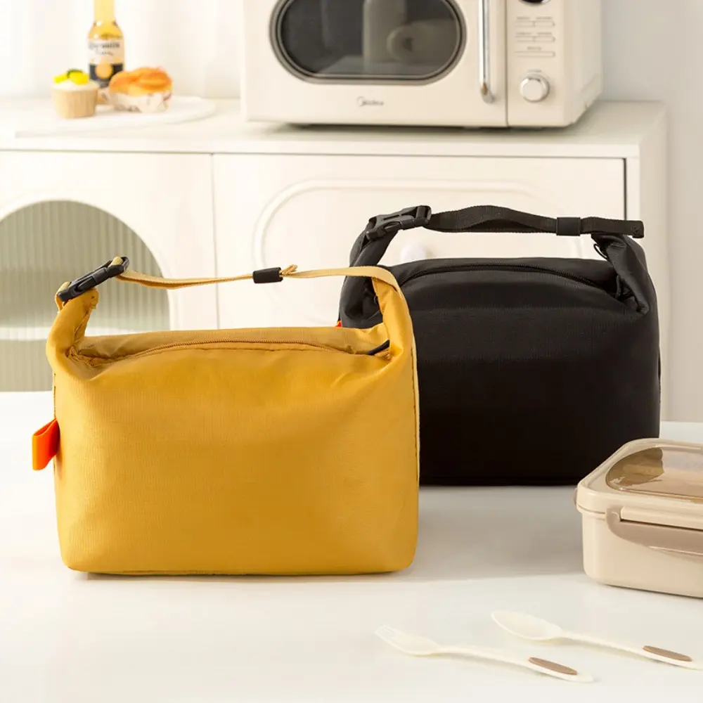 1PC Fashionable Lunch Pack Insulated Bento Bag Aluminium Foil Lunchbox Ice Bag Portable Dinner Picnic Food Storage Bag Handbag