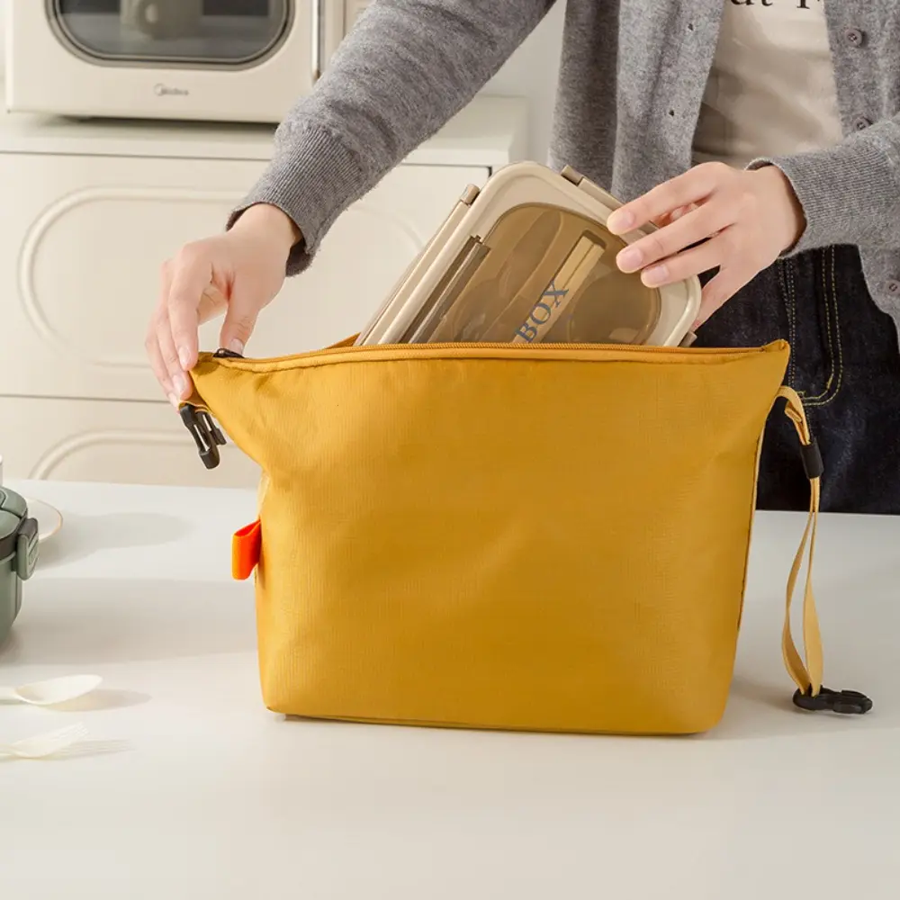 1PC Fashionable Lunch Pack Insulated Bento Bag Aluminium Foil Lunchbox Ice Bag Portable Dinner Picnic Food Storage Bag Handbag
