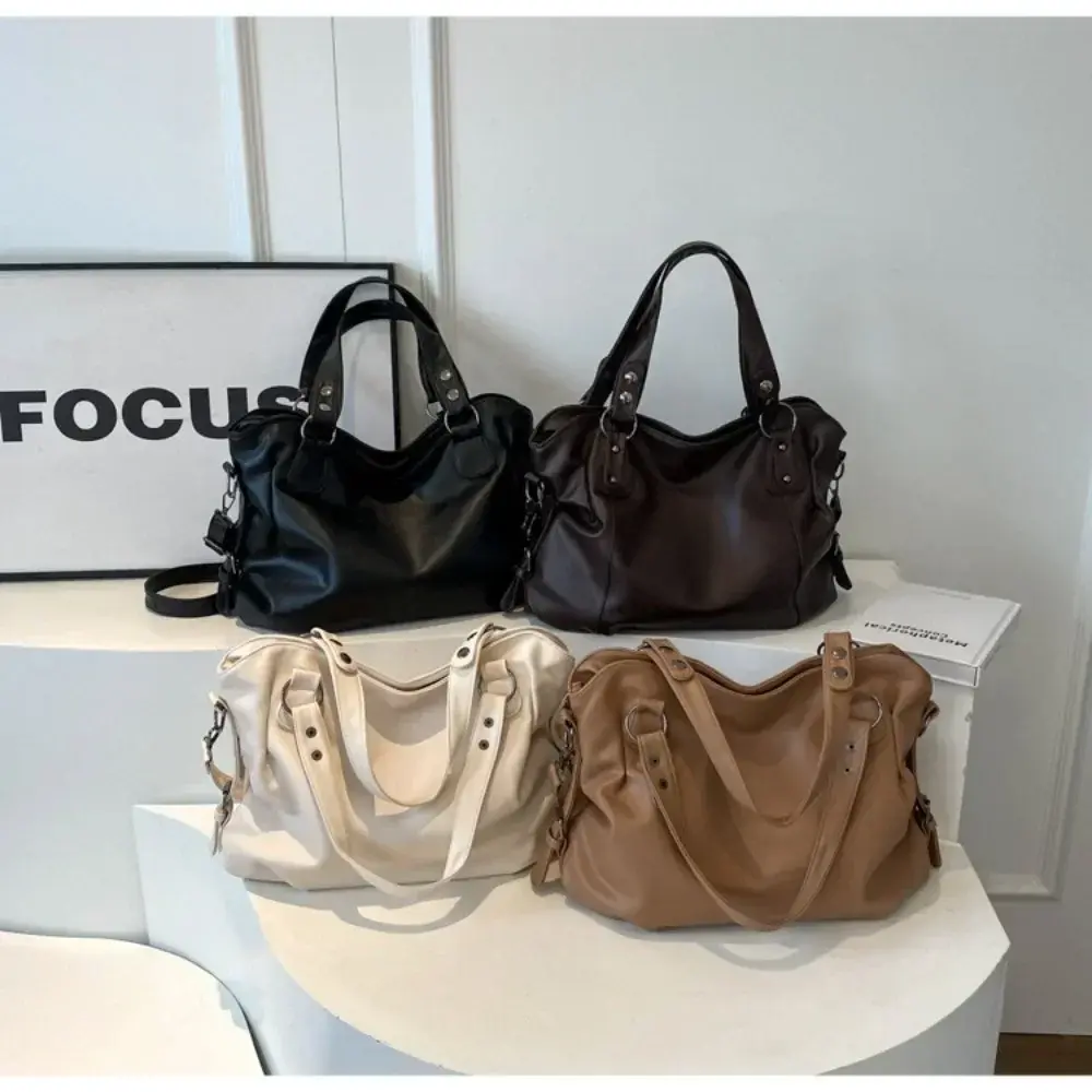 Female Hobo Handbag Large Capacity Shoulder Bags Big Stylsih Tote Bag Ladies Soft Leather Hobos Messenger Bags Women Сумочки