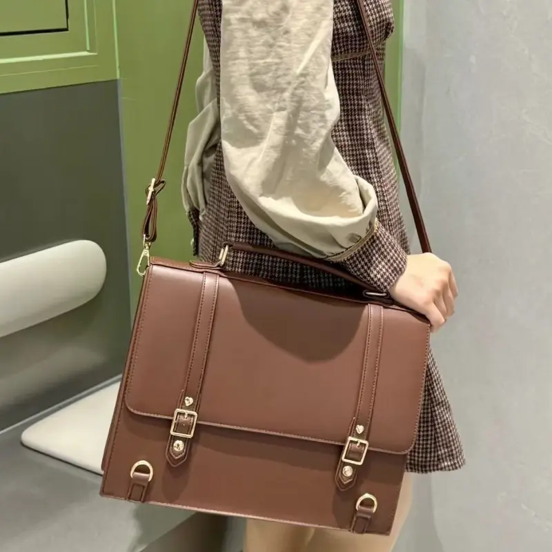 JK Girl Japanese Large-Capacity Transparent Shoulder Crossbody Bag DIY Decoration Ita Bag High School Teenage Backpack ItaBag