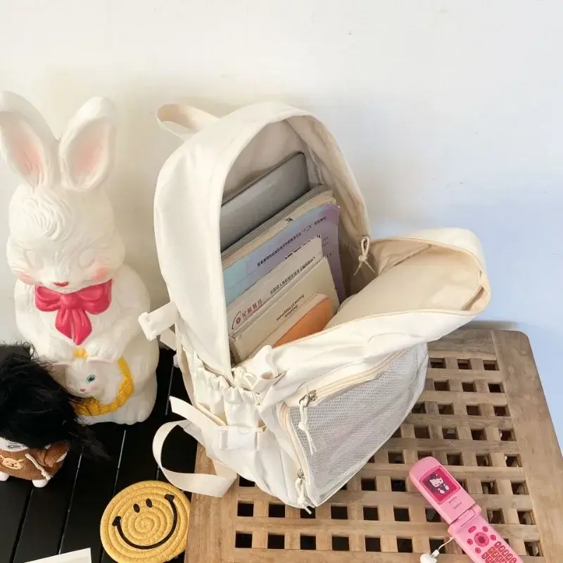 Japanese Kawaii Itabag Women New 2025 Transparent Backpack Women Large Capacity Ita Backpack School Bags for College Student JK