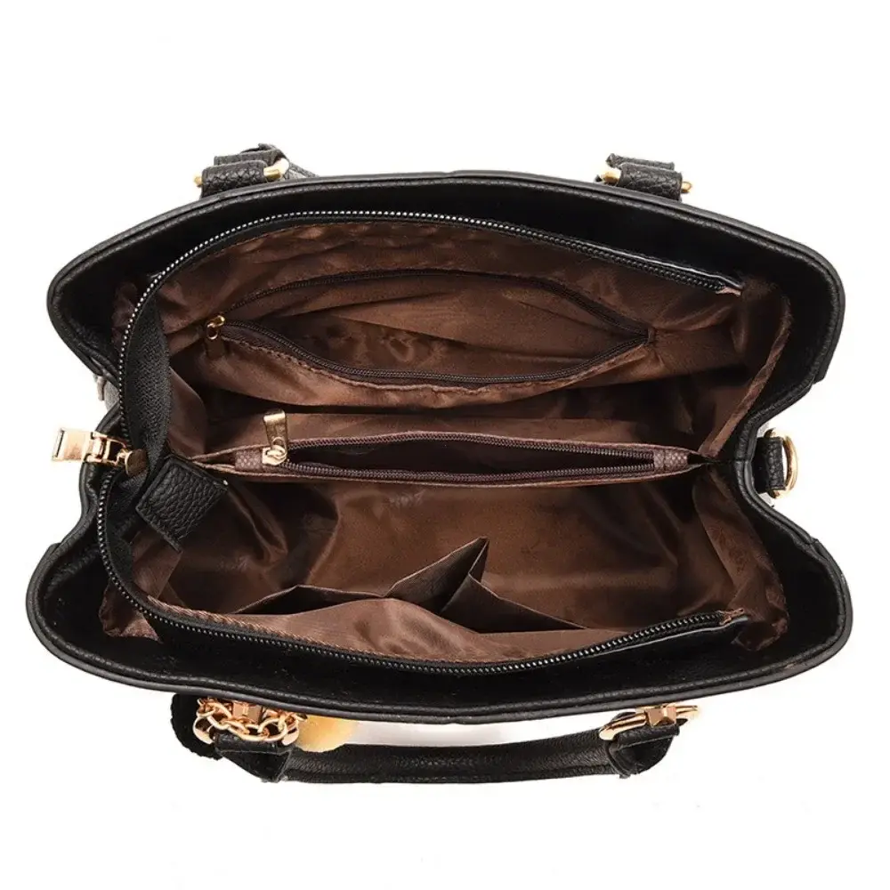 High Quality Vintage Messenger Bags Classic Women Genuine Leather Bags Luxury Women Tote Handbags for Ladies Shopper Female Bag
