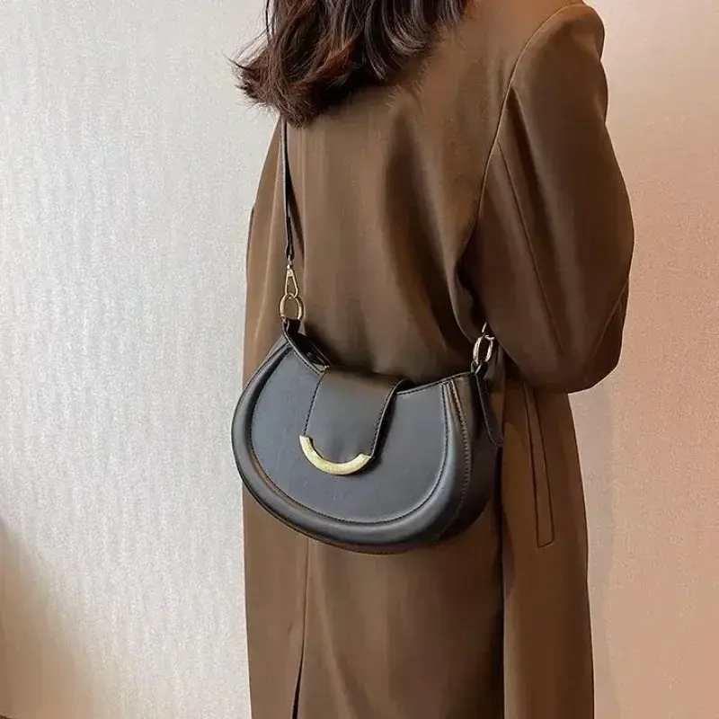 Armpit Shoulder Side Bags for Women 2025 Designer Trend Leather Small Underarm Crossbody Handbags and Purses Bags for Women