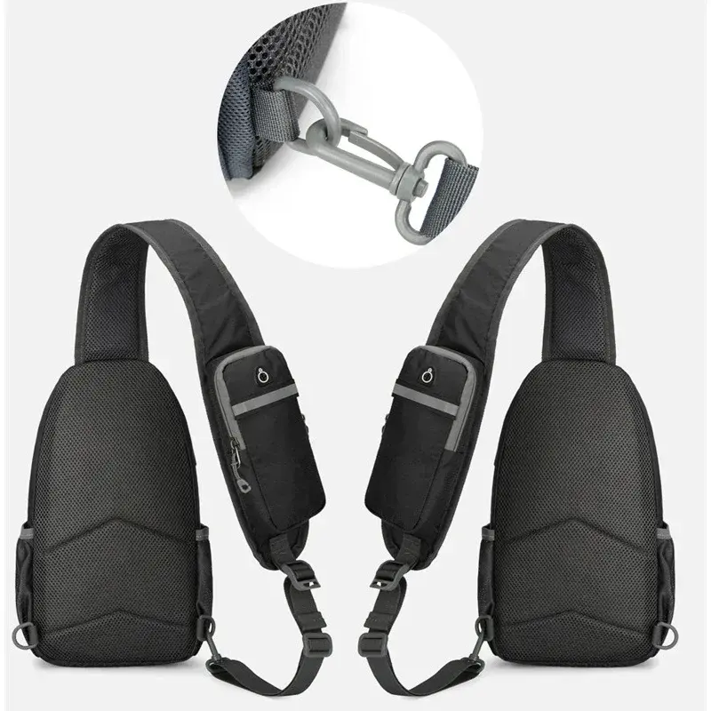 Anti-Theft Waterproof Shoulder Backpack Sling Chest Crossbody Bag Cover Pack Rucksack Bicycle Sport Carry on Weekender Bag