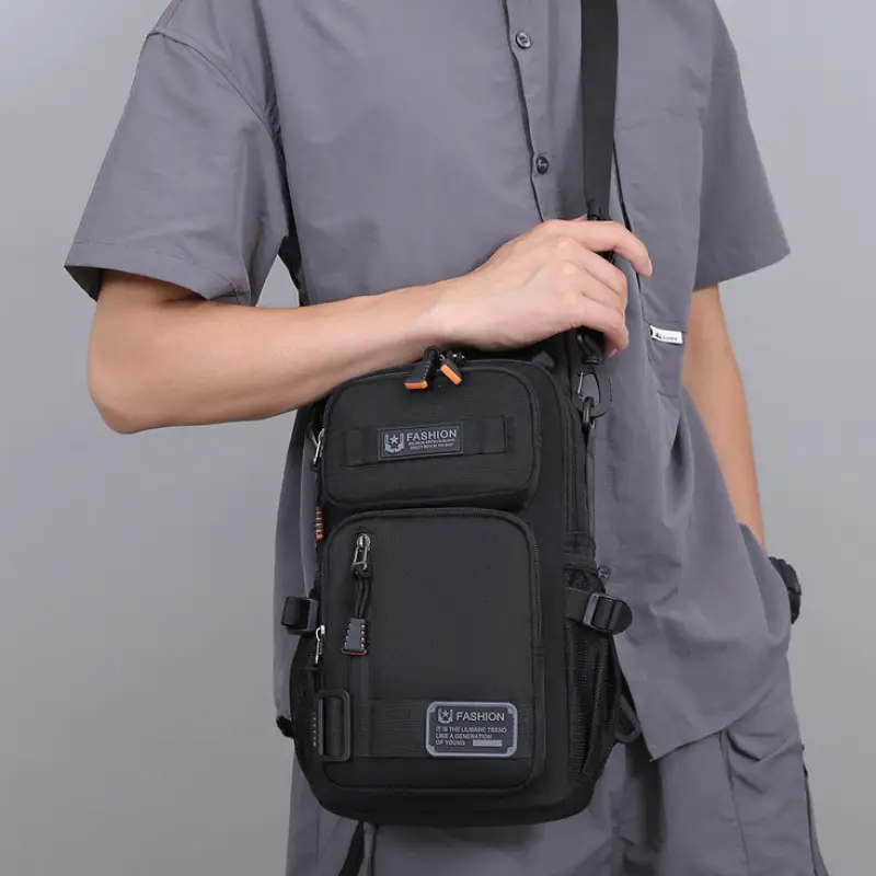 Fashion Men's Waist Packs Chest Bag High Quality Oxford Crossbody Bags For Men Fashion Casual Men Bag Handbag Male Chest Pack