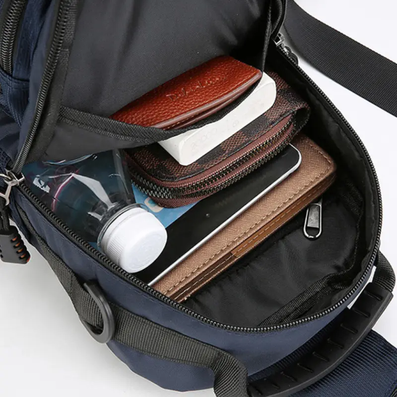 Fashion Men's Waist Packs Chest Bag High Quality Oxford Crossbody Bags For Men Fashion Casual Men Bag Handbag Male Chest Pack