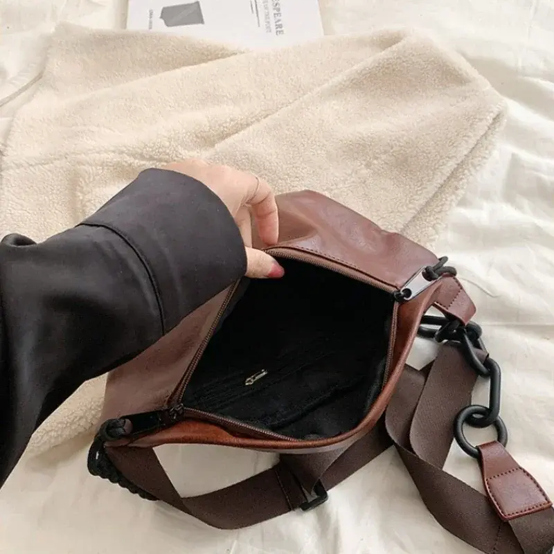 Fashion Soft Leather Waist Bag Ladies Fanny Pack High Quality Shoulder Belt Purse Bags Fashion Designer Crossbody Chest Bags