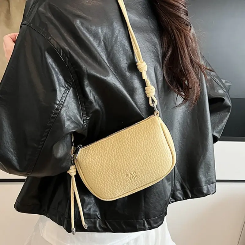 Ladies' Crossbody Bag Is Fashionable, Versatile, Solid Color, Exquisite Design, Daily Commuting, Casual Shoulder Bag Handbag