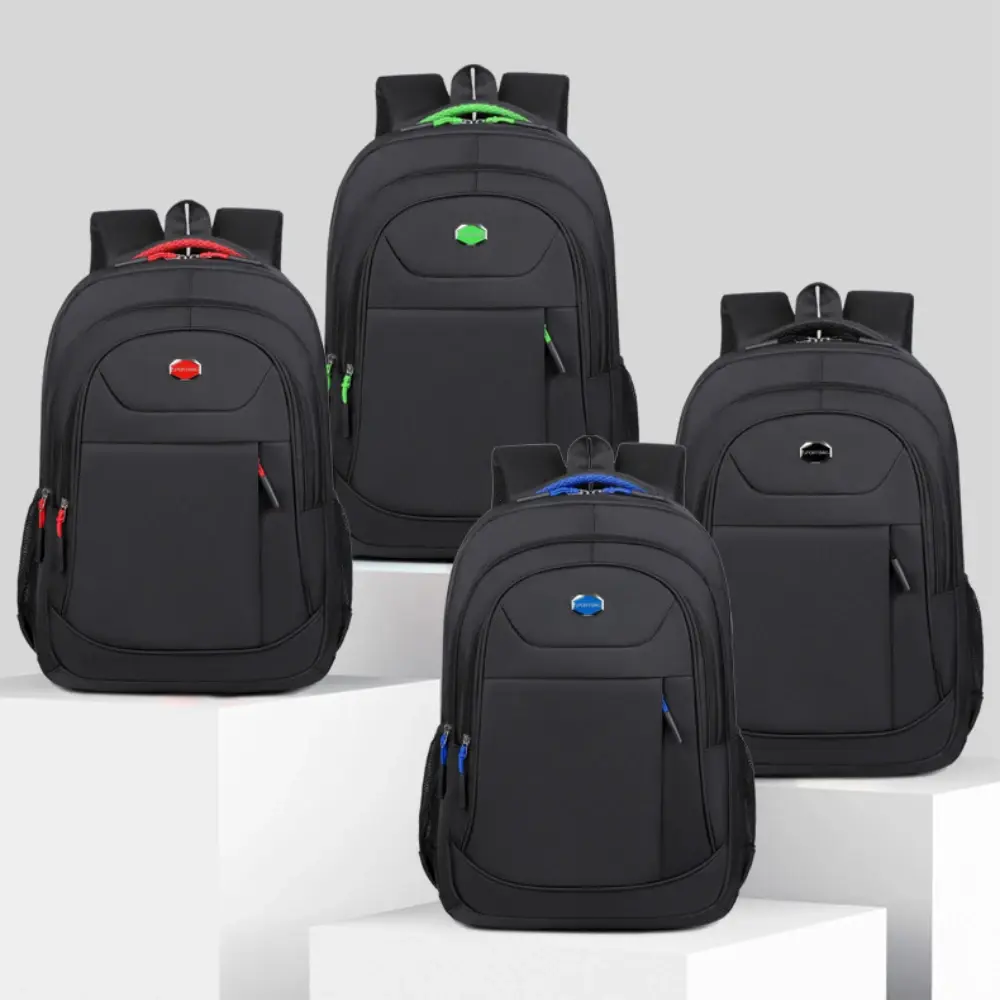 Classic Men's Business Backpack Large-capacity Student School Bag Oxford Waterproof Casual Travel Lightweight Laptop Backpack