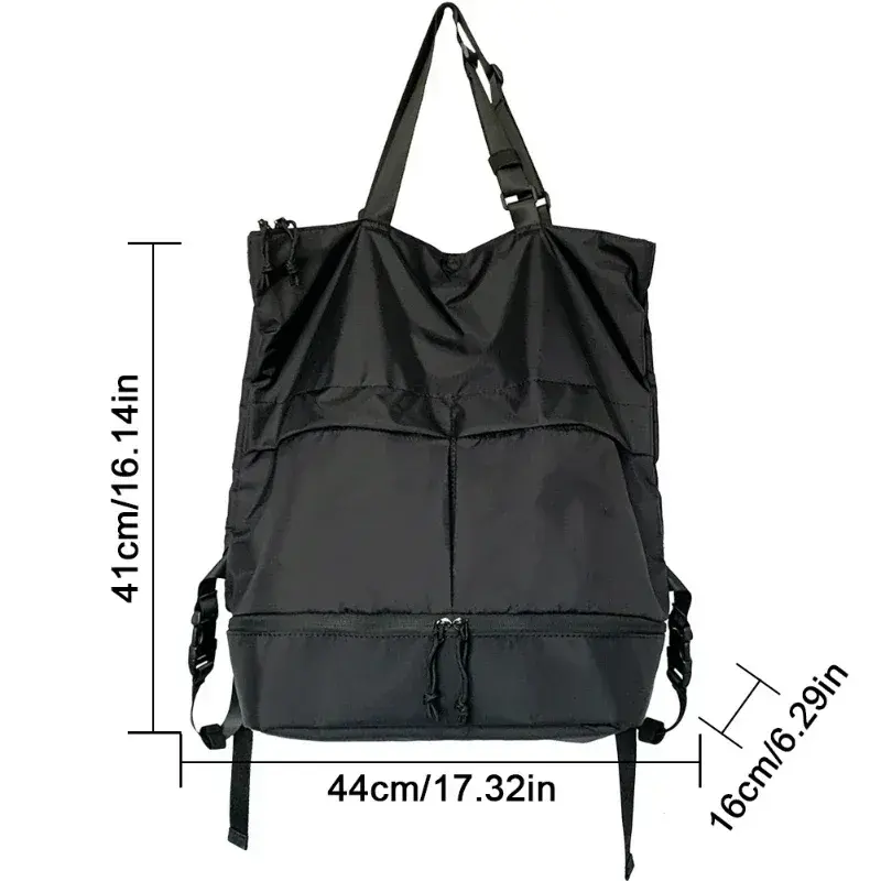 Women&Men Backpack Large Capacity Unisex Backpacks Nylon Waterproof Sports Bag Trend School Bags Portable Leisure Travel Handbag