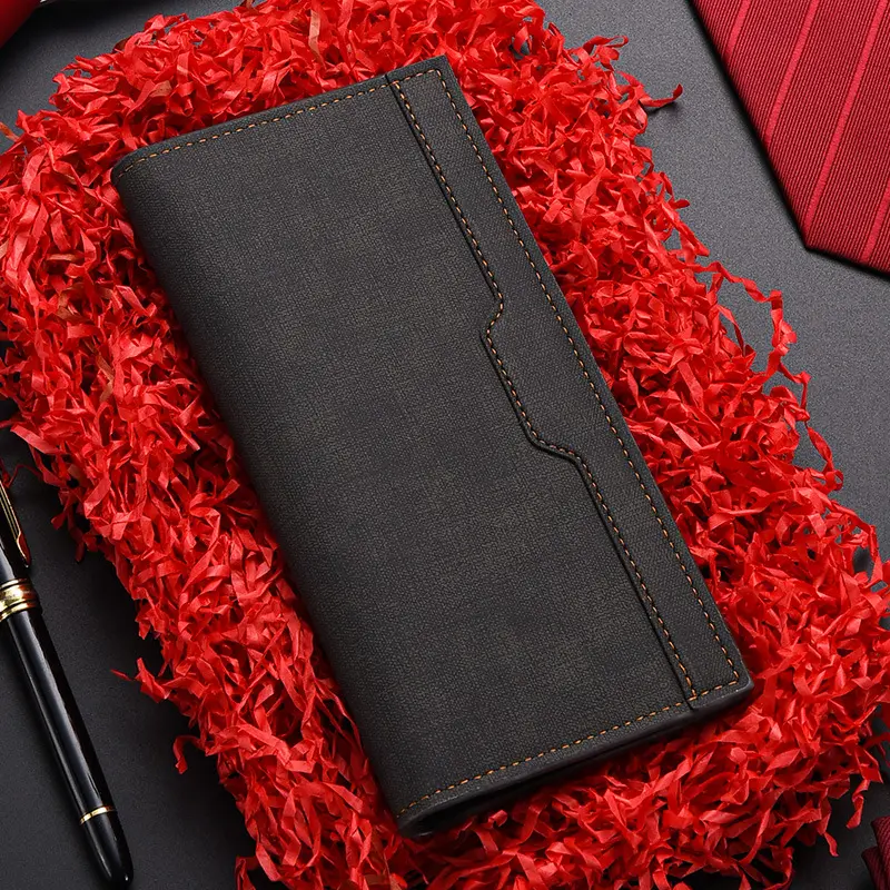 Men's Wallet Long Fashion Multiple Card Slots Men's Wallet Slim Long Thin Mens Luxury Wallet Designer Wallets Men with Coins Bag