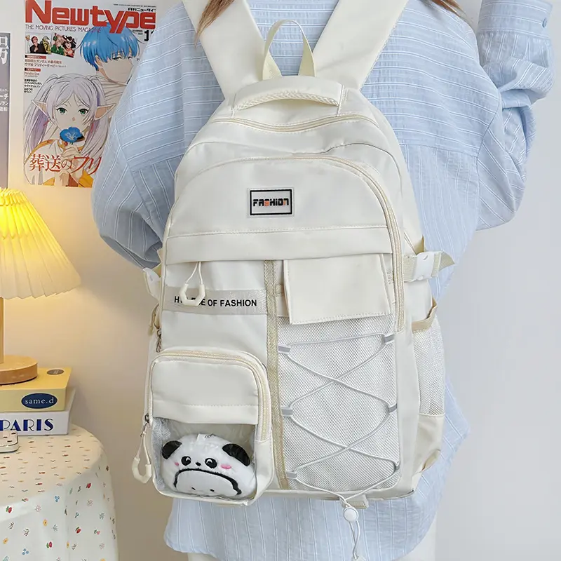 Children School Bags for Teenage Boys Girls Lightweight Junior High School Backpacks Kids Students Schoolbag Large Grade 3-9