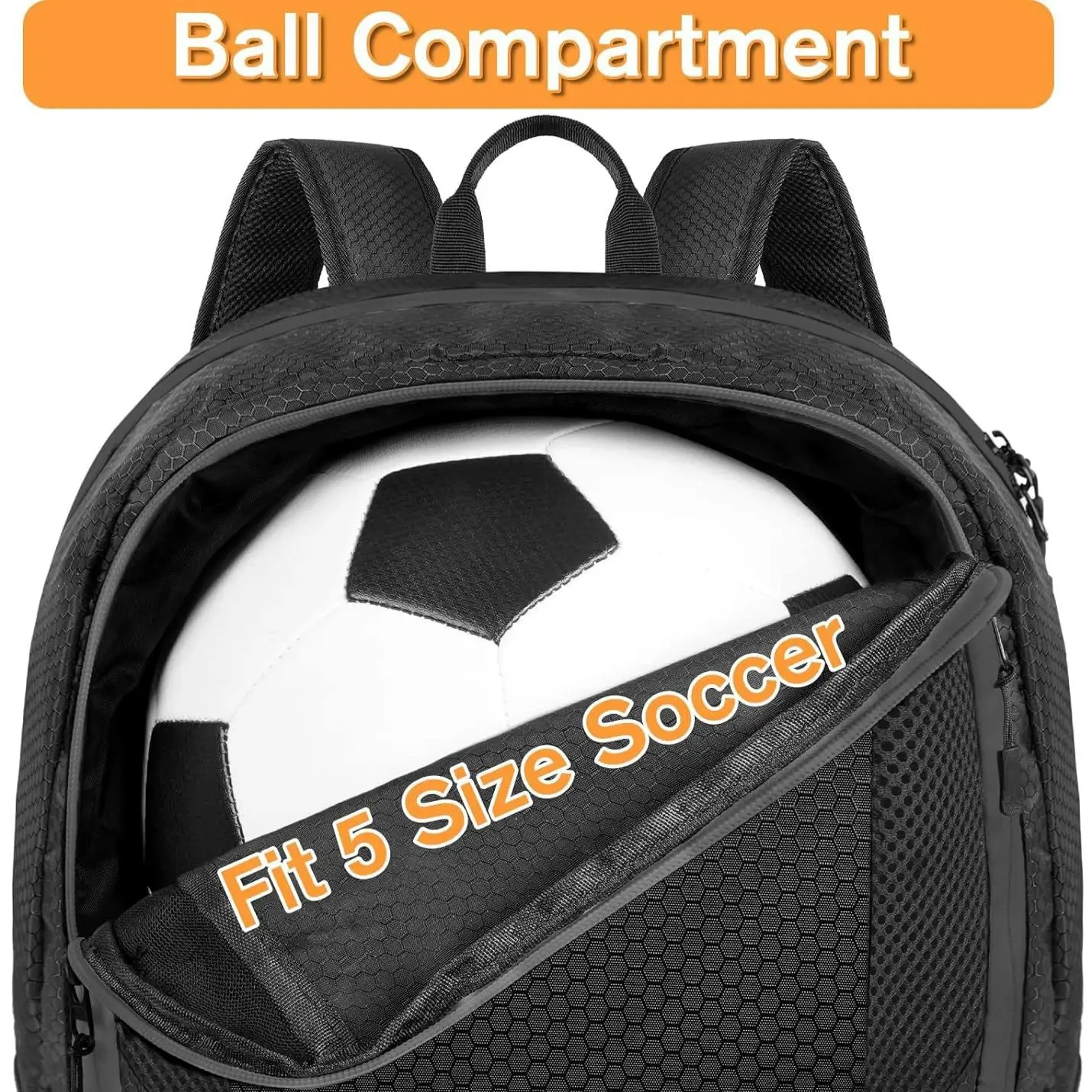 New Soccer Basketball Backpack with Shoes Pack Football Volleyball Bag for Teenagers Large Capacity Outdoor Travel Schoolbag