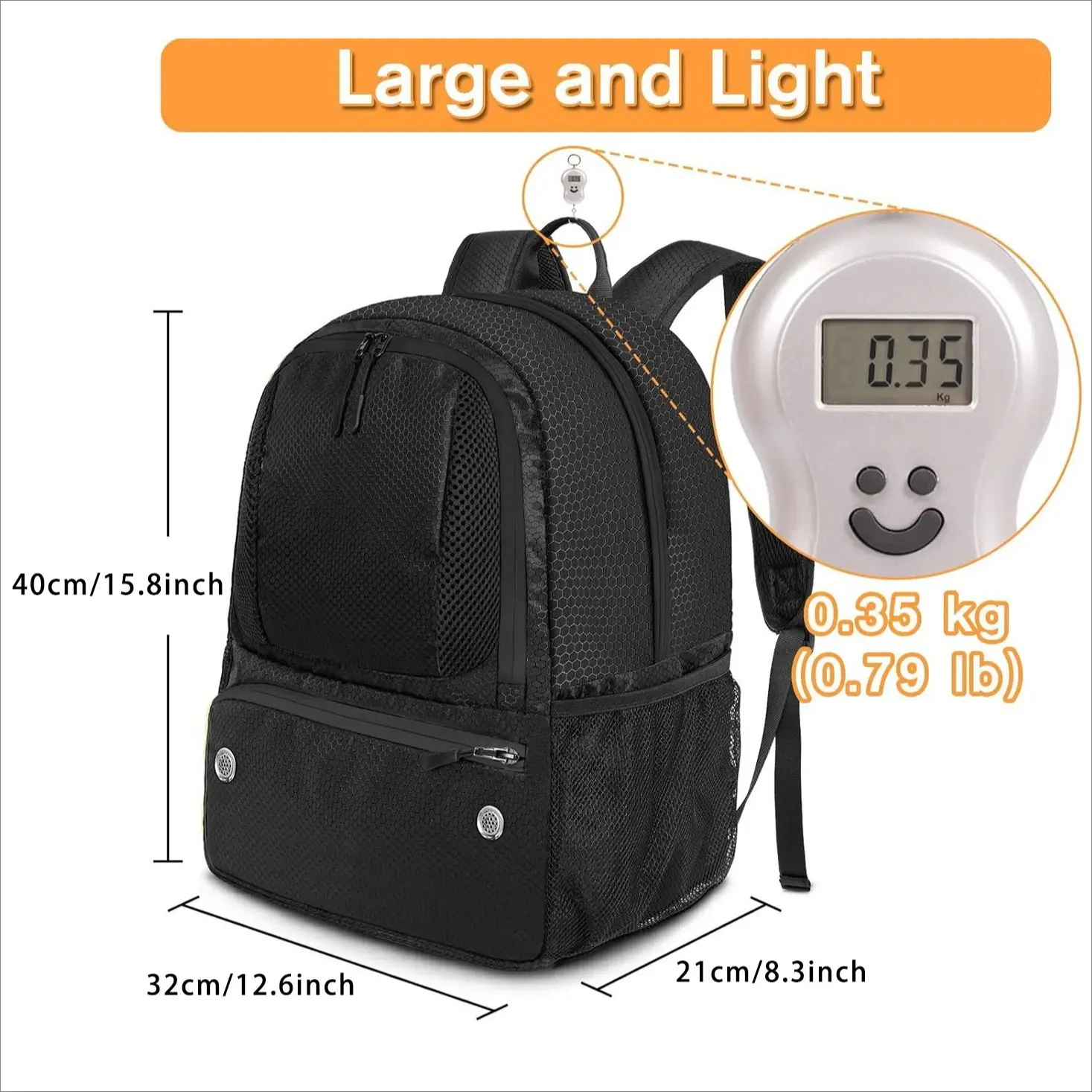 New Soccer Basketball Backpack with Shoes Pack Football Volleyball Bag for Teenagers Large Capacity Outdoor Travel Schoolbag
