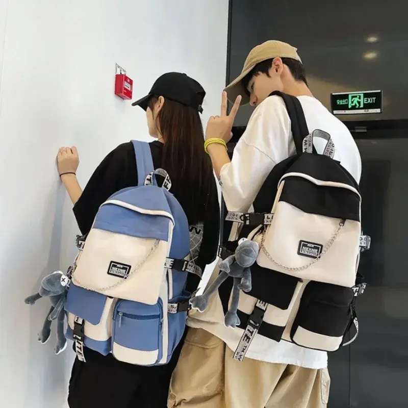 2025 Fashion Schoolbag Female Student Backpack Large Capacity Fashion Boy Backpack Computer Bag Femal School Backpack Travel Bag